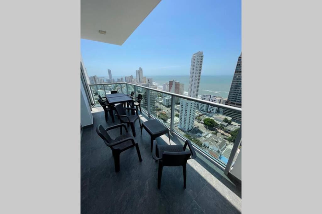 Infinitum Bocagrande-Piso 26-Apartamento Nuevo Cartagena Luaran gambar