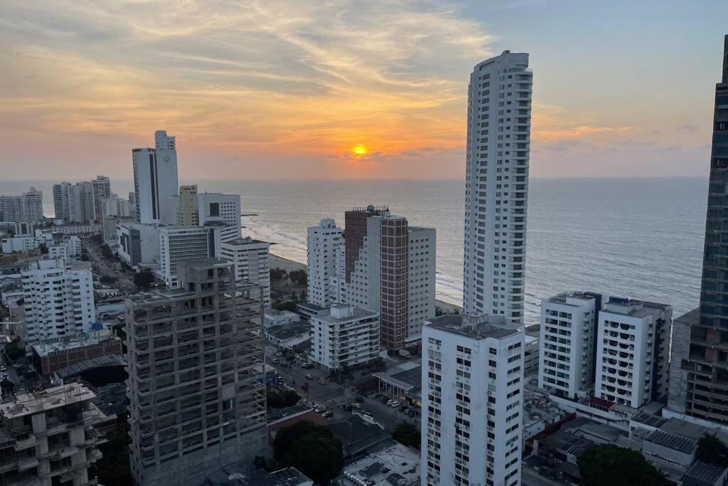 Infinitum Bocagrande-Piso 26-Apartamento Nuevo Cartagena Luaran gambar